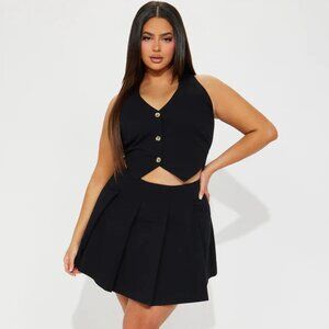 Fashion Nova Skirt Set - Medium